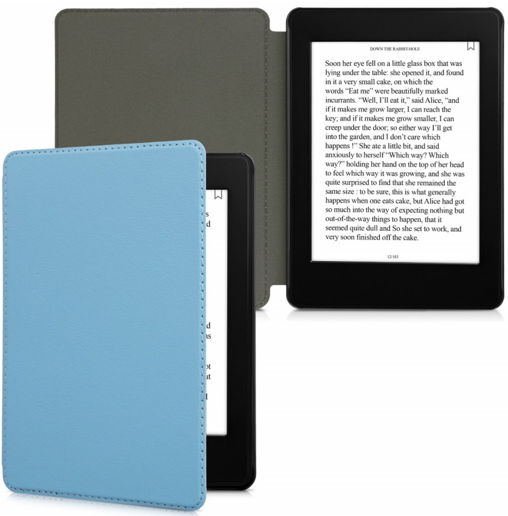 Obal KW Mobile, motiv Blue Sky, pro Kindle Paperwhite 5 (2021)