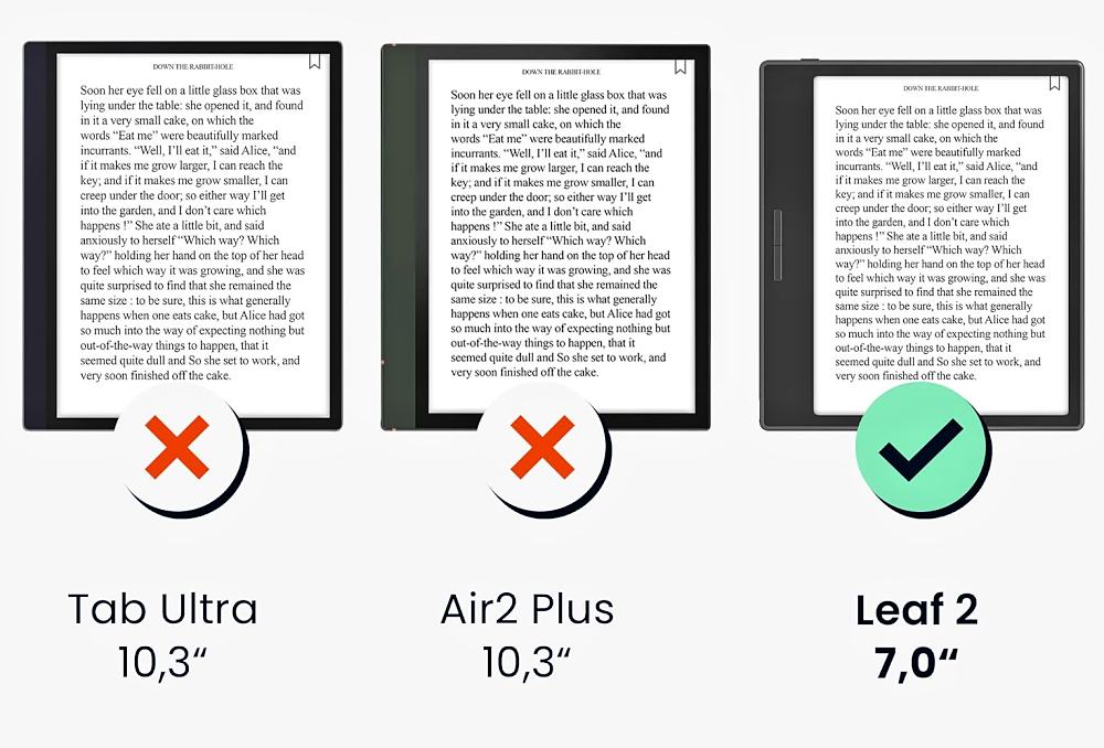 KW Mobile pouzdro pro Onyx Boox Leaf 2