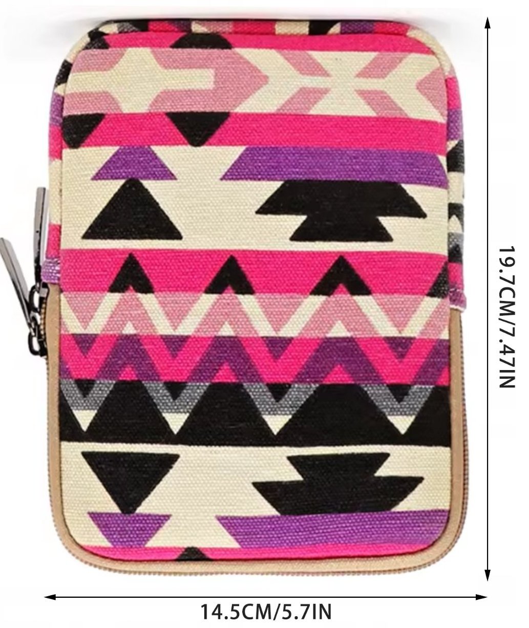 Obal ARMORI Zipper Z072 Retro Purple - textilní pouzdro univerzální