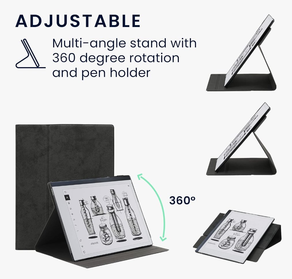 KW Mobile Flip Case - obal pro reMarkable 2